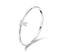 Minimalist Designed Silver Ring NSR-4063